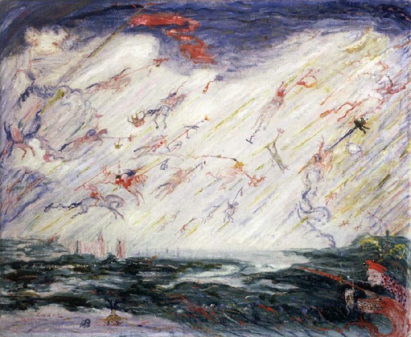 James Ensor The Ride of the Valkyries